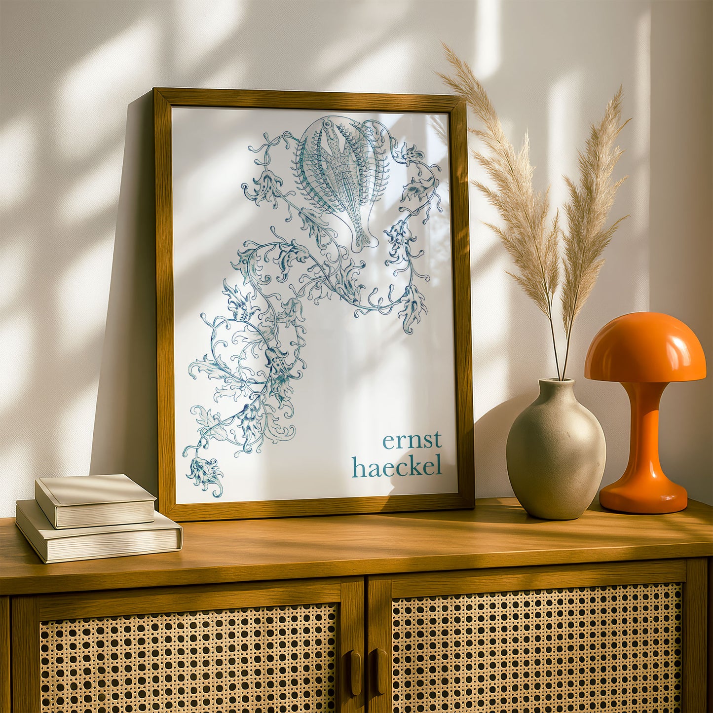 Ernst Haeckel Remixed Art Print 25 | Modern Design | Geometric Wall Art