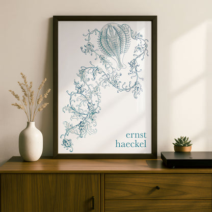 Ernst Haeckel Remixed Art Print 25 | Modern Design | Geometric Wall Art