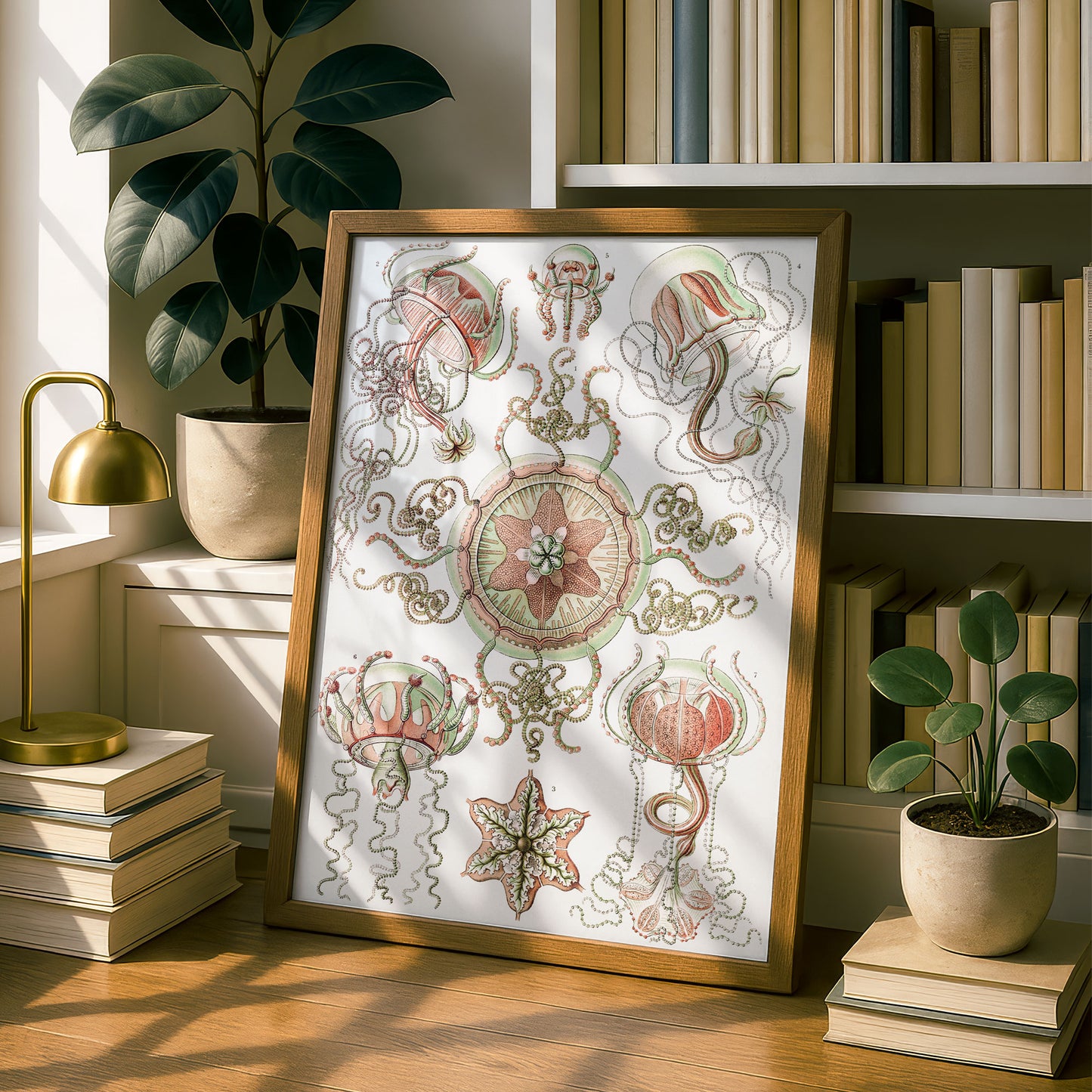 Ernst Haeckel Art Print | Plate 26: Carmaris | Vintage Wall Art Poster