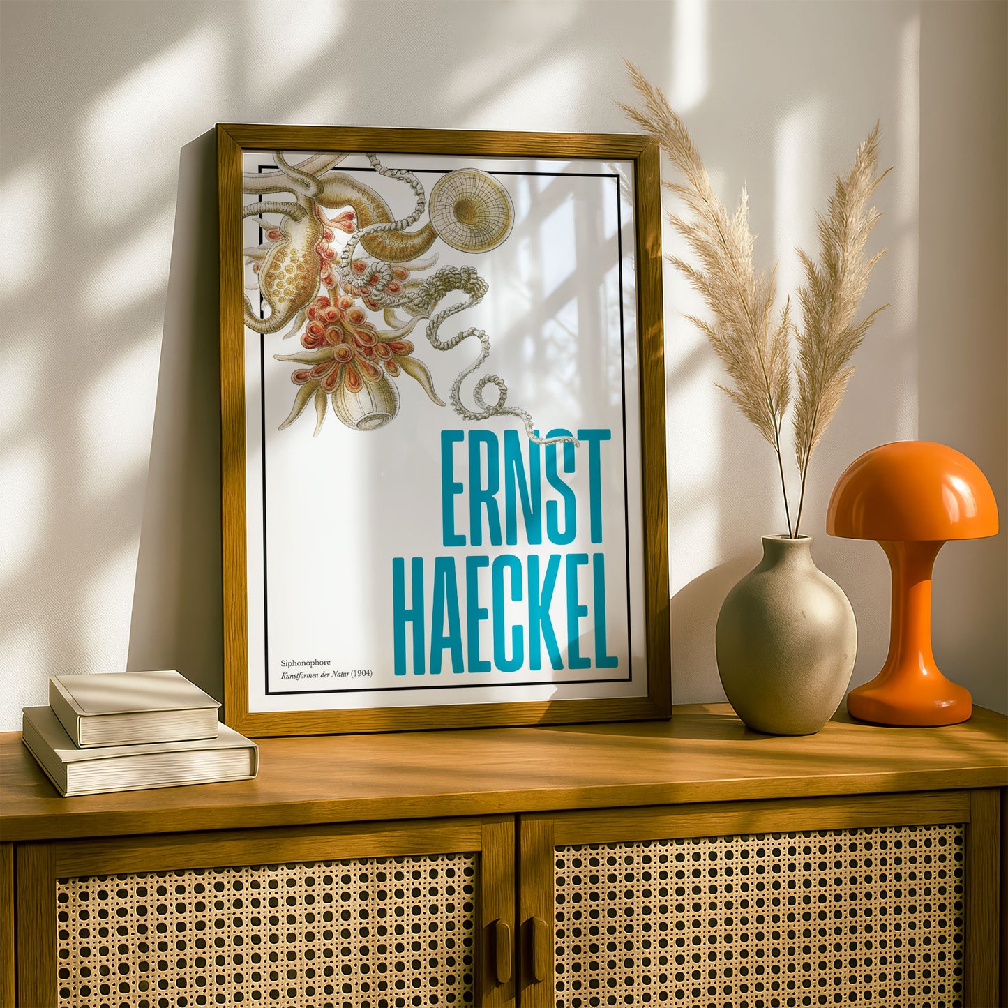 Ernst Haeckel Remixed Art Print 27 | Vintage Illustration | Modern Wall Art