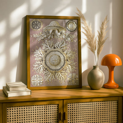 Ernst Haeckel Art Print | Plate 28: Toreuma | Quality Vintage Wall Art Poster