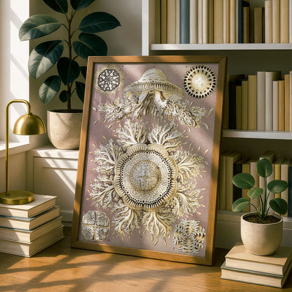 Ernst Haeckel Art Print | Plate 28: Toreuma | Quality Vintage Wall Art Poster