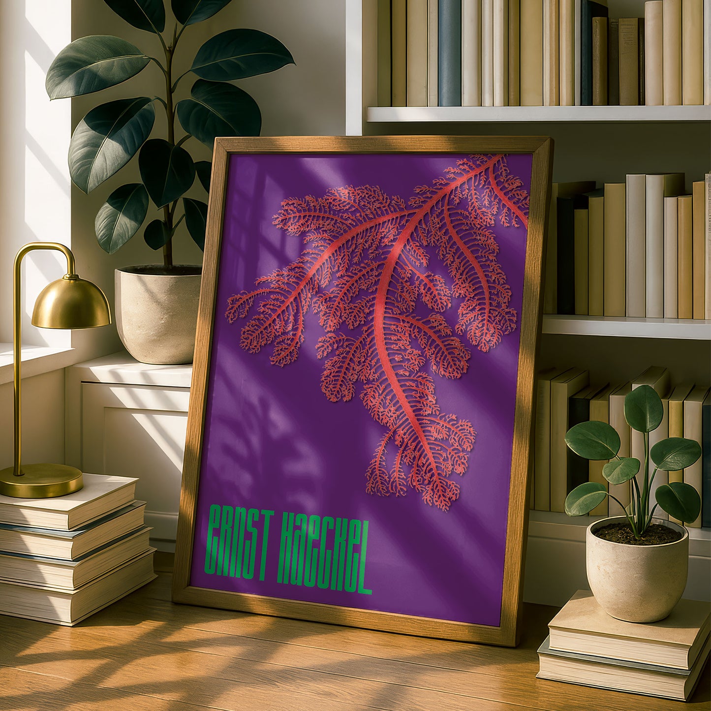 Ernst Haeckel Remixed Art Print 29 | Natural History Print | Premium Wall Art