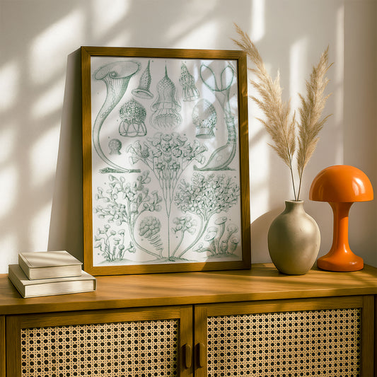 Ernst Haeckel Art Print | Plate 3: Stentor | Quality Vintage Wall Art Poster