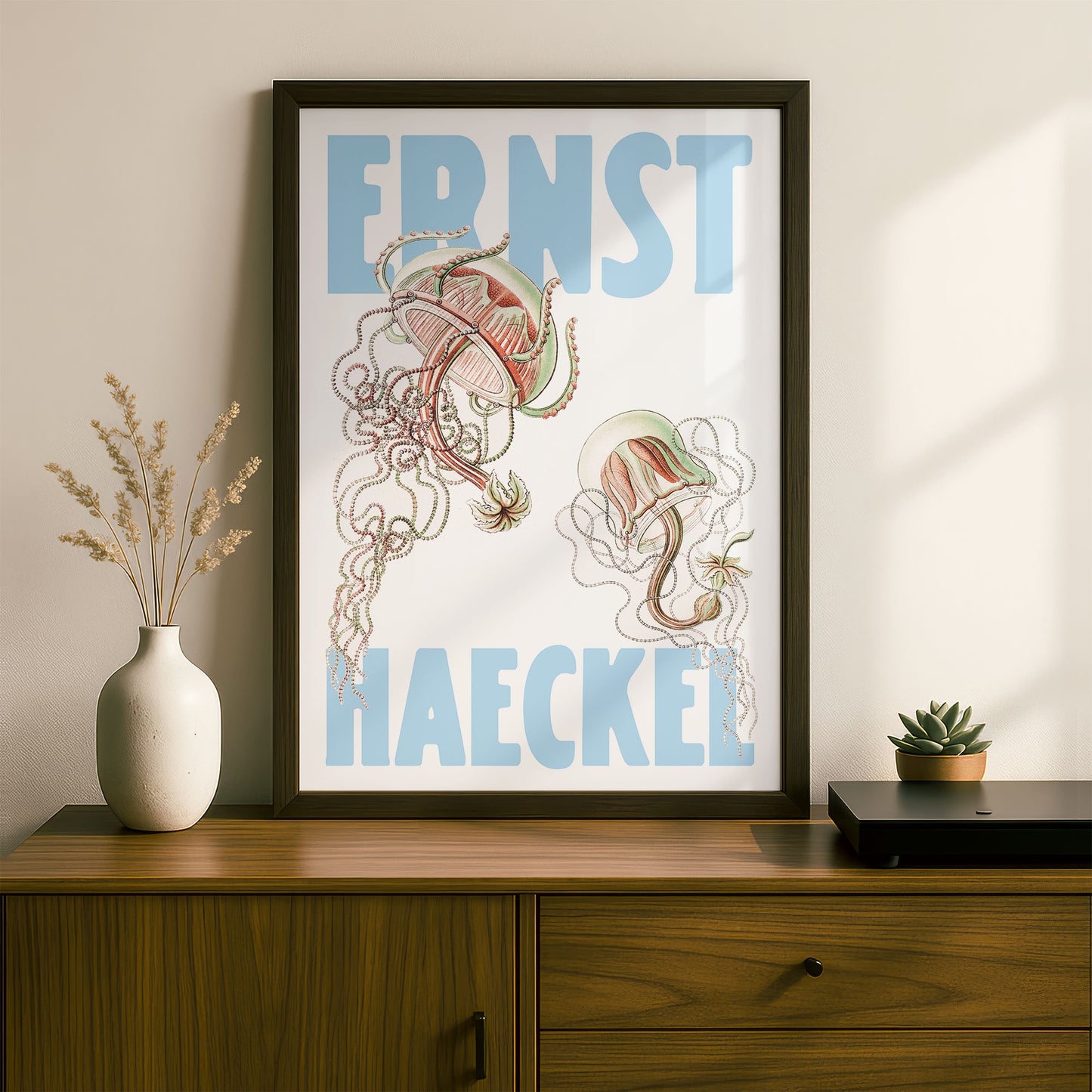 Ernst Haeckel Remixed Art Print 03 | Vintage Illustration | Modern Wall Art