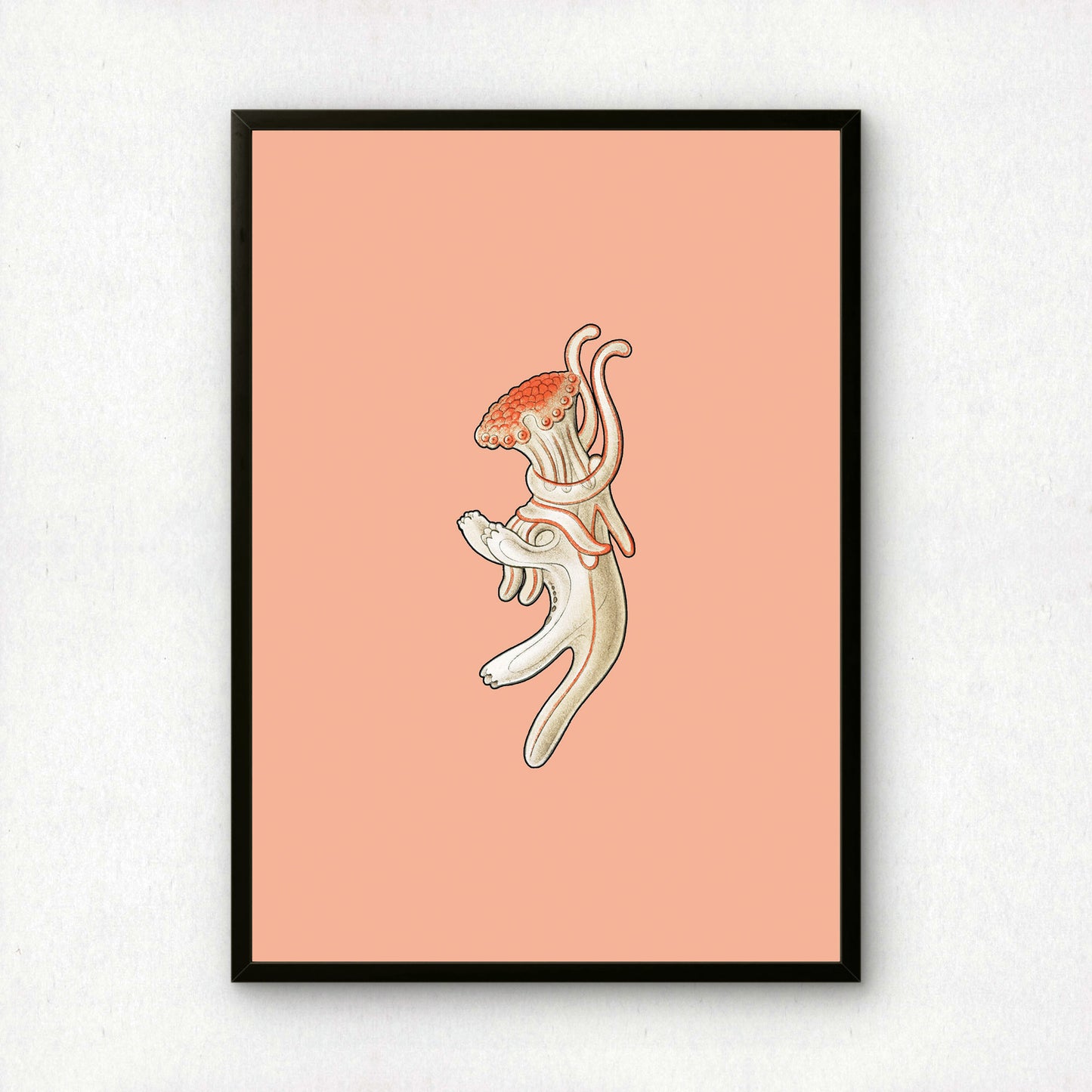 Ernst Haeckel Remixed Art Print 31: "Dancing" | Modern Design | Wall Art