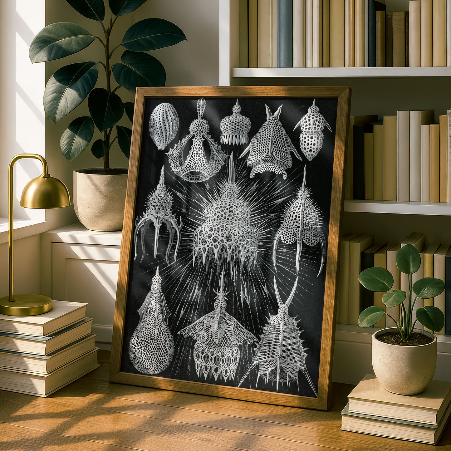 Ernst Haeckel Art Print | Plate 31: Calocyclas | Vintage Wall Art Poster