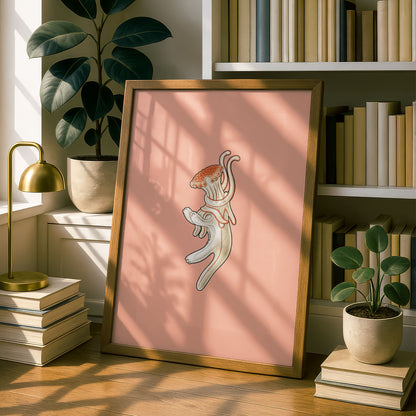 Ernst Haeckel Remixed Art Print 31: "Dancing" | Modern Design | Wall Art