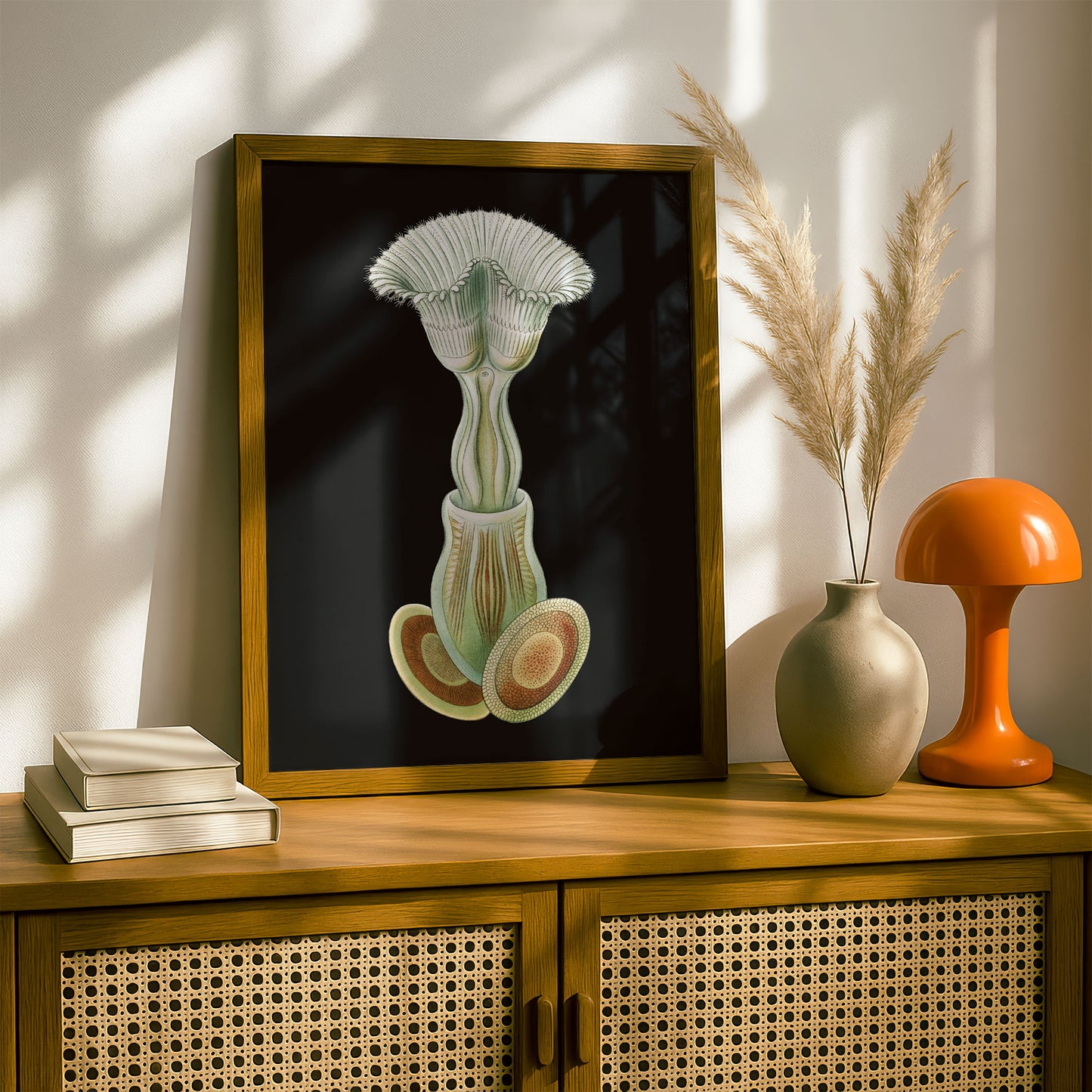 Ernst Haeckel Remixed Art Print 32 | Vintage Art Reimagined | Modern Wall Art