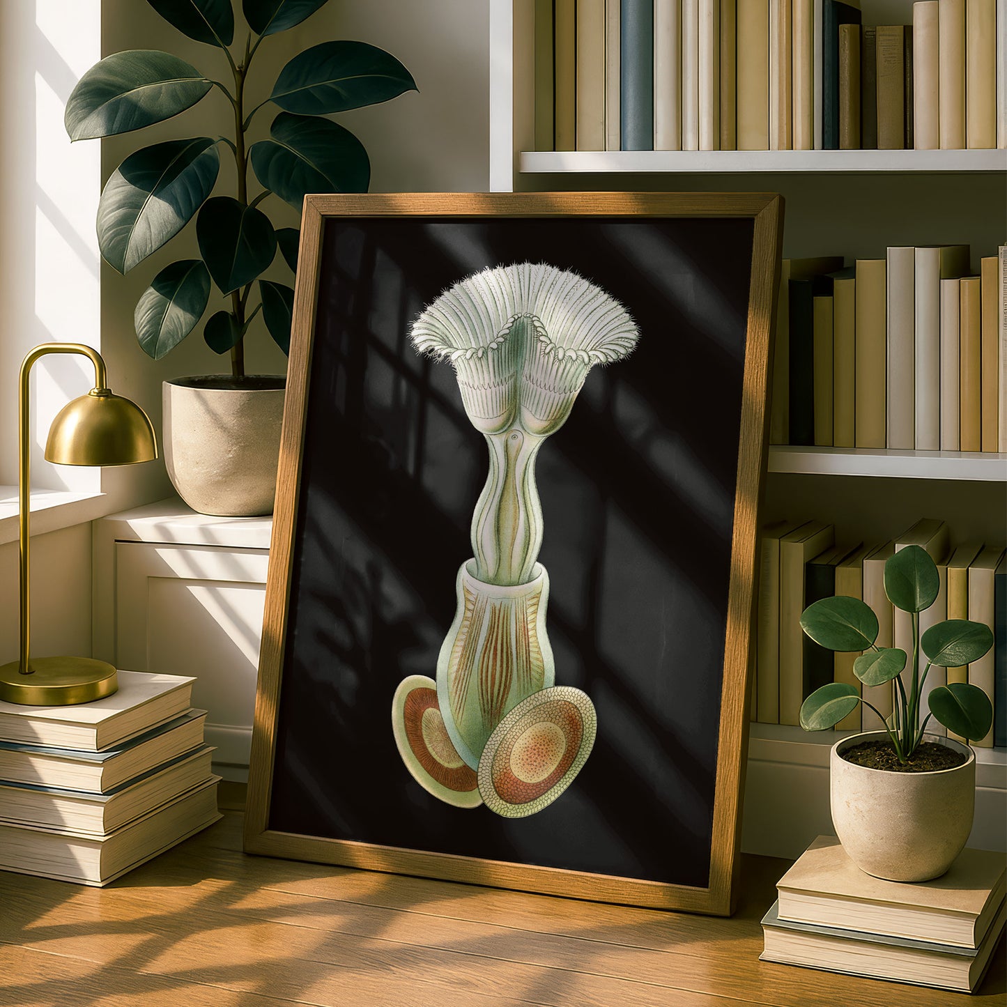 Ernst Haeckel Remixed Art Print 32 | Vintage Art Reimagined | Modern Wall Art