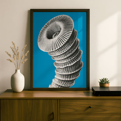 Ernst Haeckel Remixed Art Print 33 | Vintage Illustration | Modern Wall Art