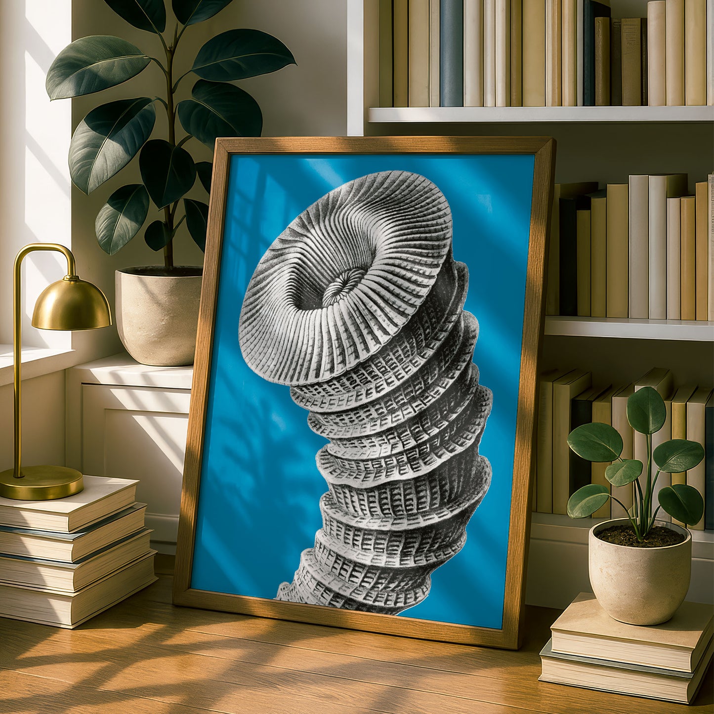 Ernst Haeckel Remixed Art Print 33 | Vintage Illustration | Modern Wall Art