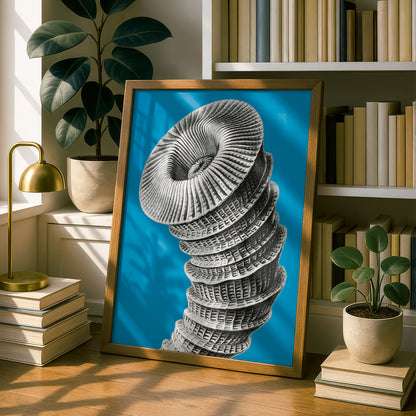 Ernst Haeckel Remixed Art Print 33 | Vintage Illustration | Modern Wall Art