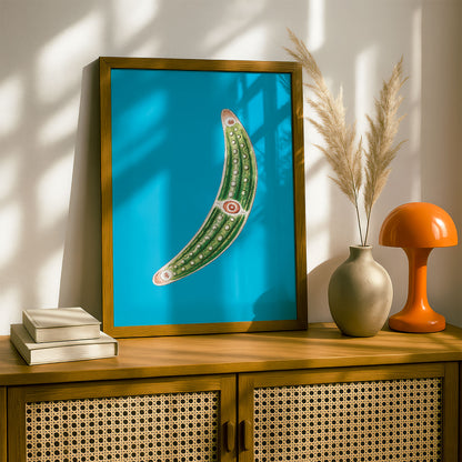 Ernst Haeckel Remixed Art Print 34 | Classic Art Reimagined | Premium Wall Art