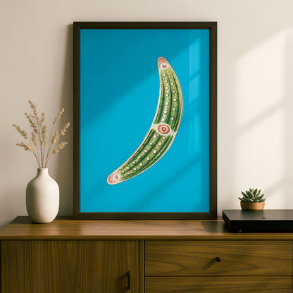 Ernst Haeckel Remixed Art Print 34 | Classic Art Reimagined | Premium Wall Art