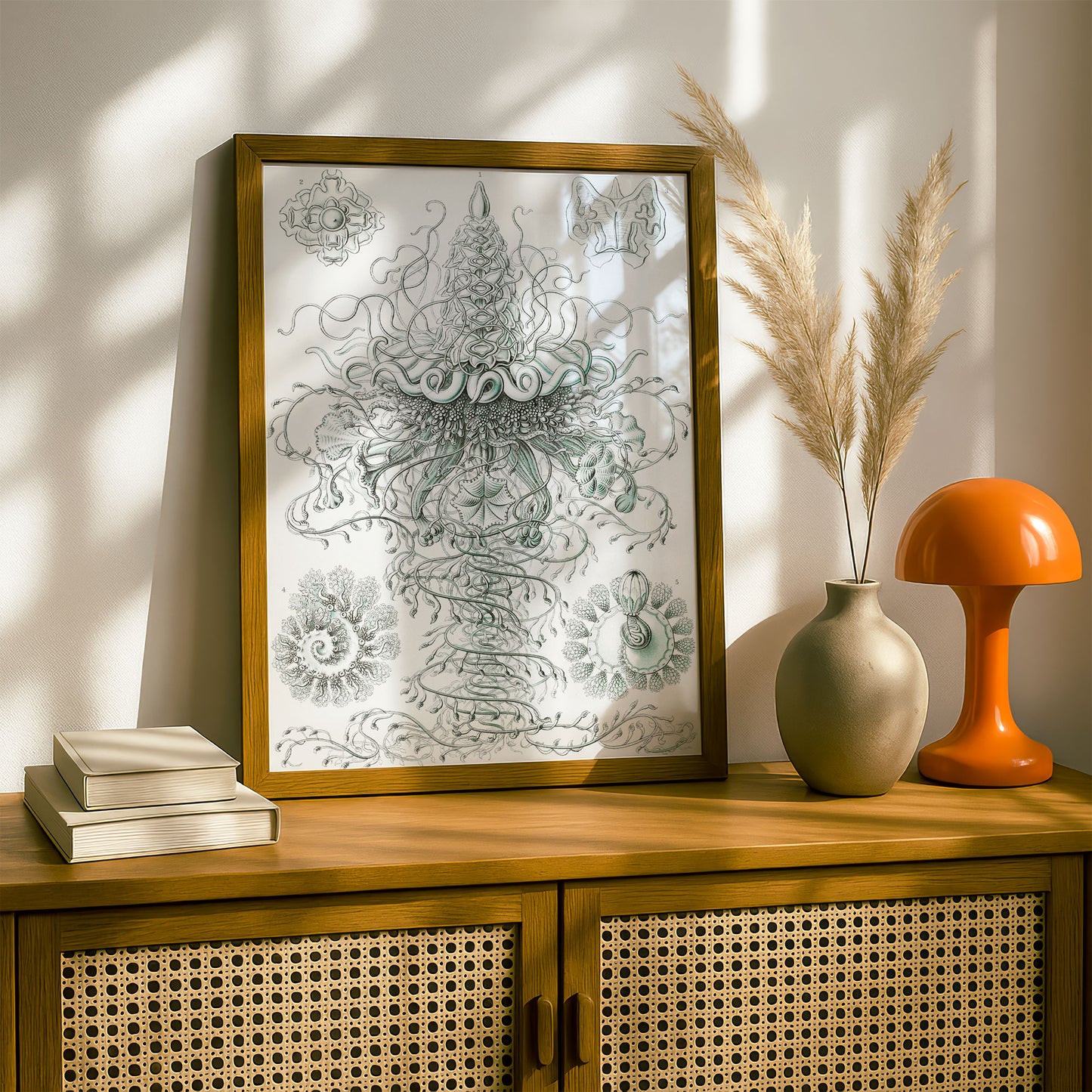 Ernst Haeckel Art Print | Plate 37: Discolabe | Vintage Wall Art Poster