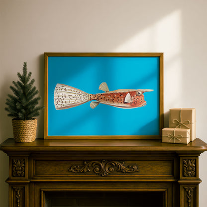 Ernst Haeckel Remixed Art Print 38: Fish | Vintage Art Reimagined | Wall Art