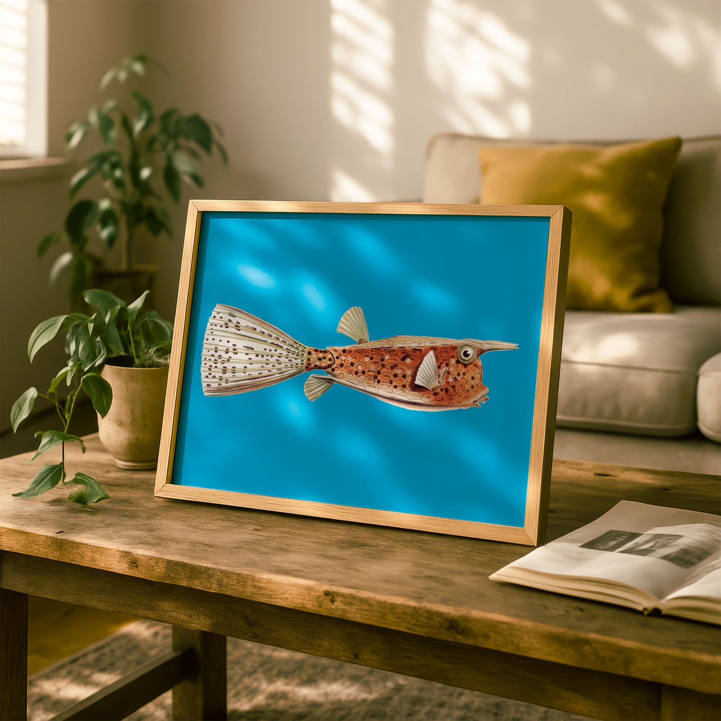 Ernst Haeckel Remixed Art Print 38: Fish | Vintage Art Reimagined | Wall Art