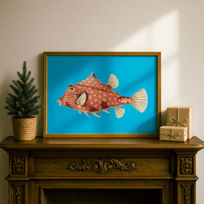 Ernst Haeckel Remixed Art Print 39: Fish II | Vintage Illustration | Wall Art