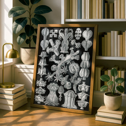 Ernst Haeckel Art Print | Plate 39: Gorgonia | Quality Vintage Wall Art Poster