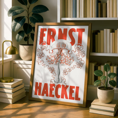 Ernst Haeckel Remixed Art Print 04 | Classic Art Reimagined | Premium Wall Art