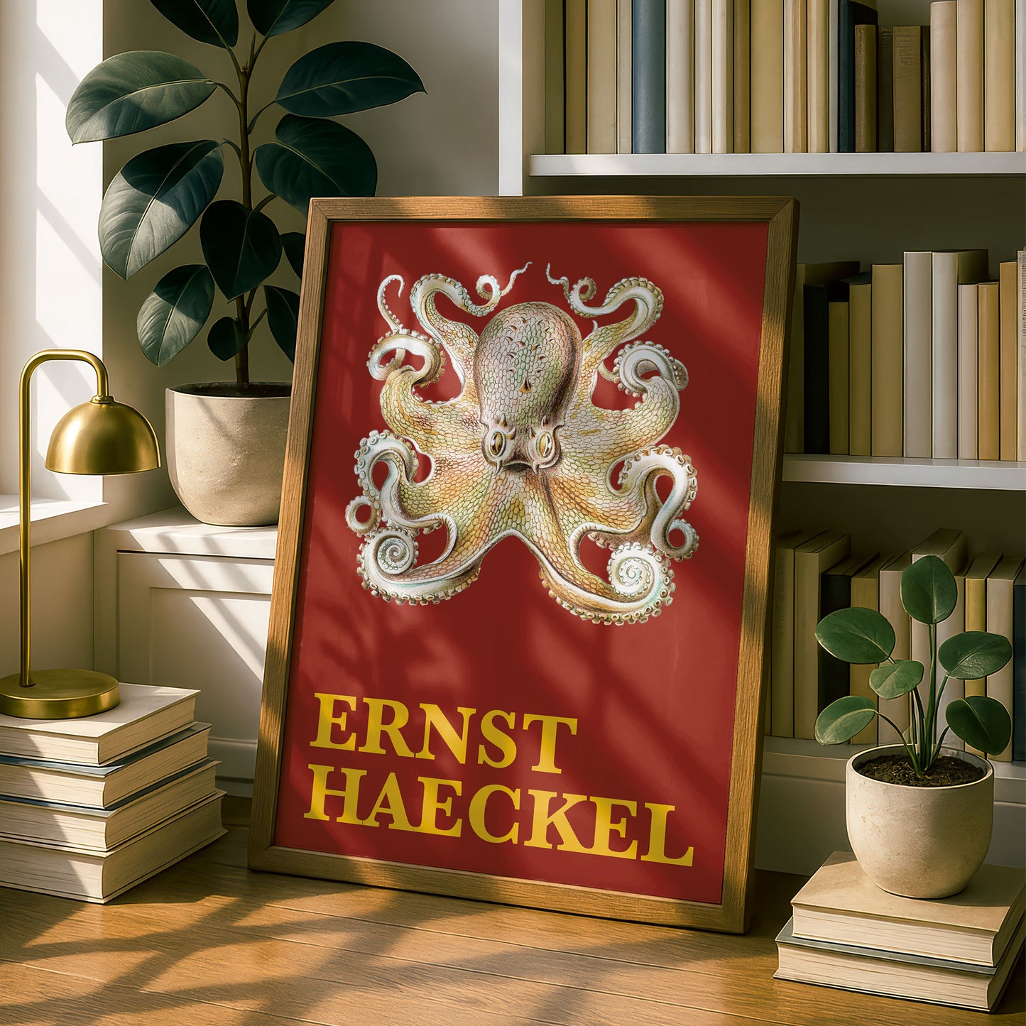 Ernst Haeckel Remixed Art Print 40: Octopus | Premium Wall Art