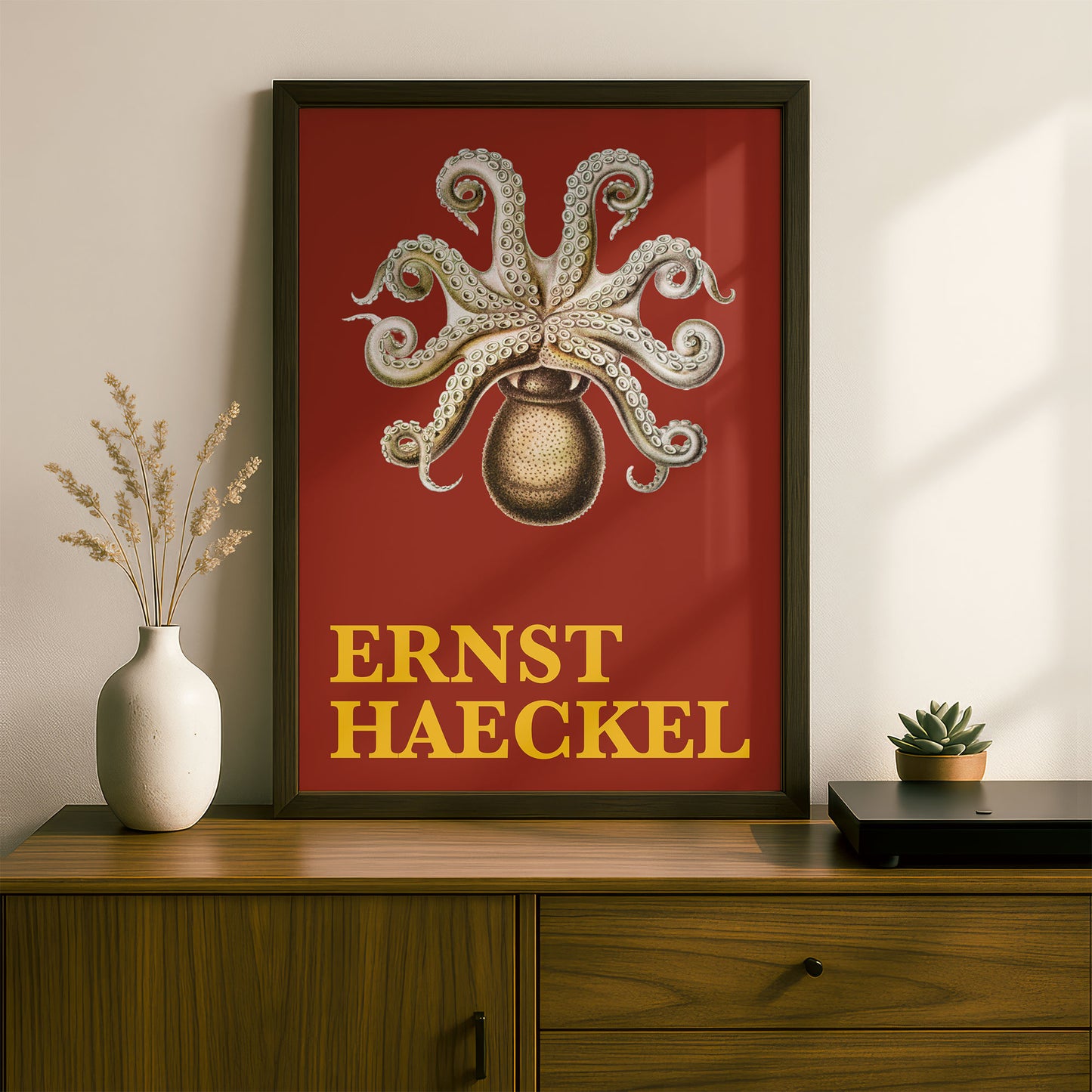 Ernst Haeckel Remixed Art Print 41: Octopus II | Natural History | Wall Art