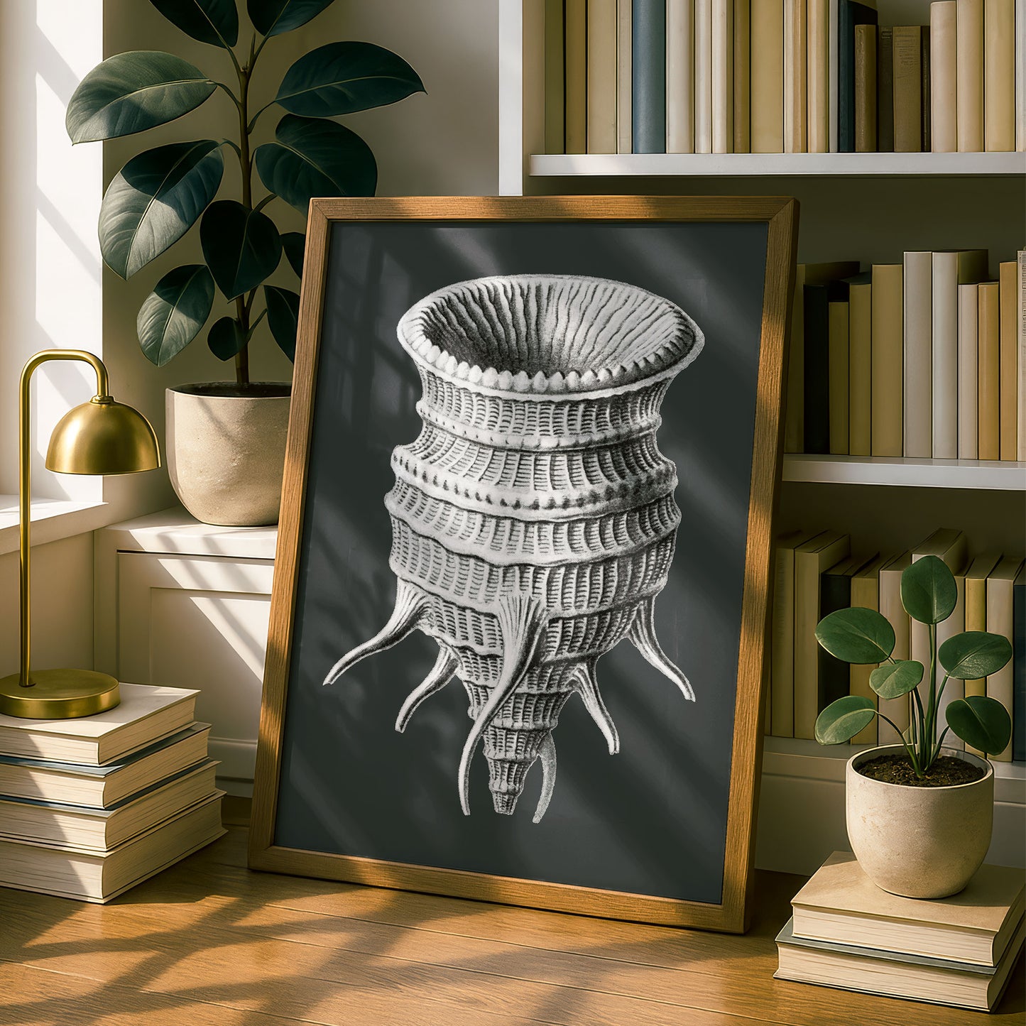 Ernst Haeckel Remixed Art Print 42 | Modern Art Nouveau | Premium Wall Art