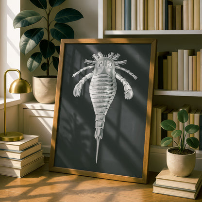 Ernst Haeckel Remixed Art Print 44 | Vintage Art Reimagined | Modern Wall Art
