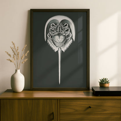 Ernst Haeckel Remixed Art Print 45 | Vintage Illustration | Modern Wall Art