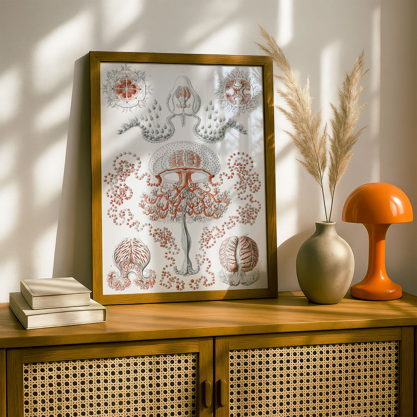 Ernst Haeckel Art Print | Plate 46: Gemmaria | Quality Vintage Wall Art Poster