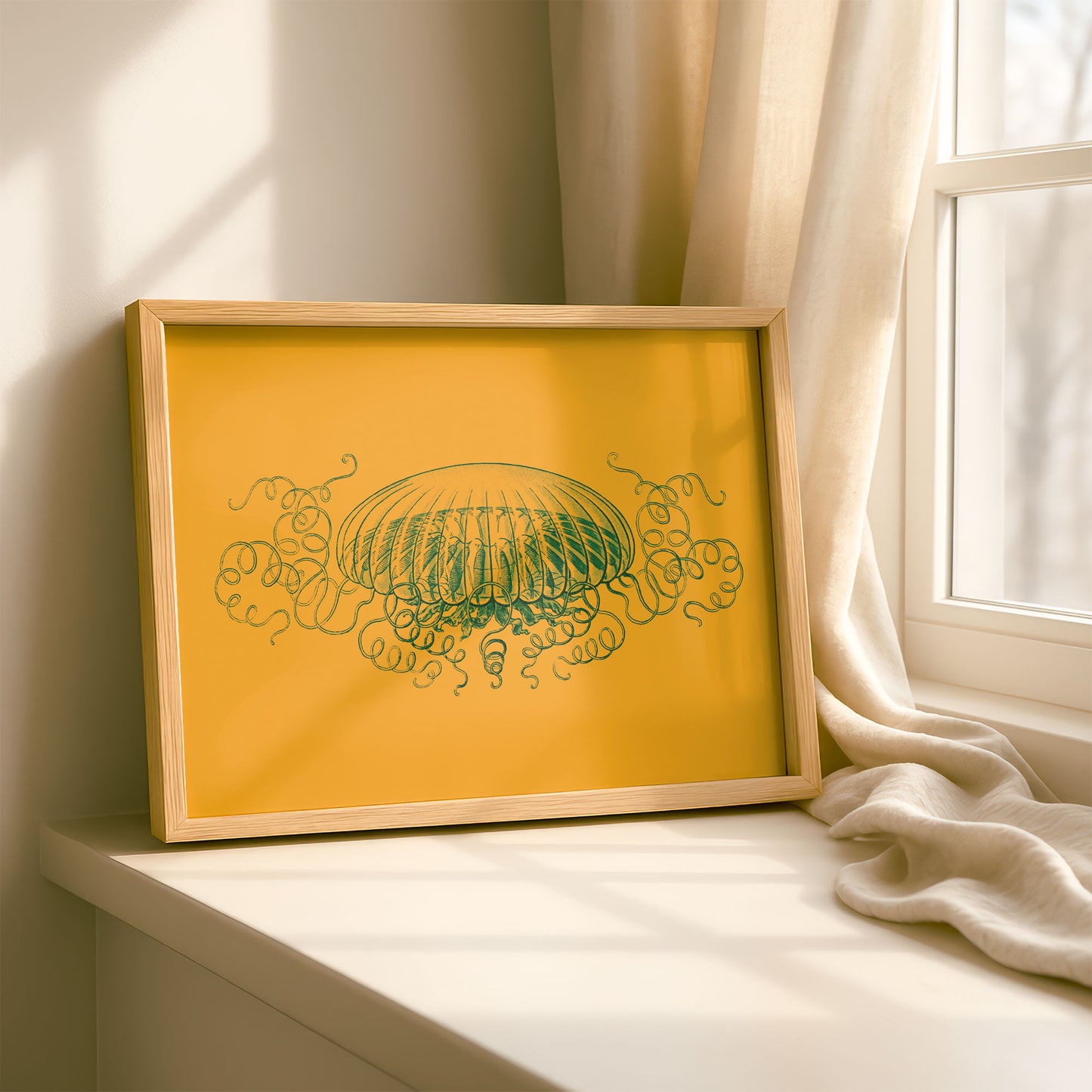 Ernst Haeckel Remixed Art Print 46 | Classic Art Reimagined | Premium Wall Art