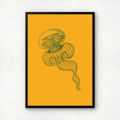 Ernst Haeckel Remixed Art Print 47 | Natural History Print | Premium Wall Art