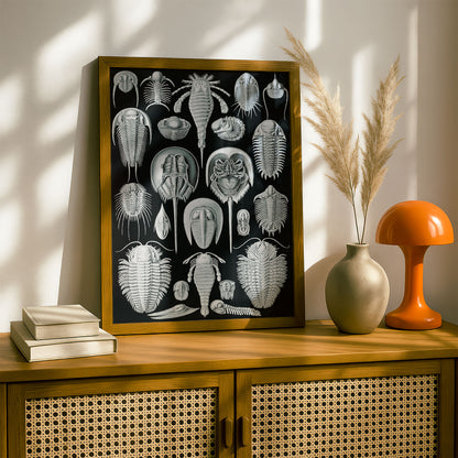 Ernst Haeckel Art Print | Plate 47: Limulus | Quality Vintage Wall Art Poster