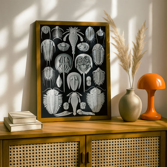 Ernst Haeckel Art Print | Plate 47: Limulus | Quality Vintage Wall Art Poster
