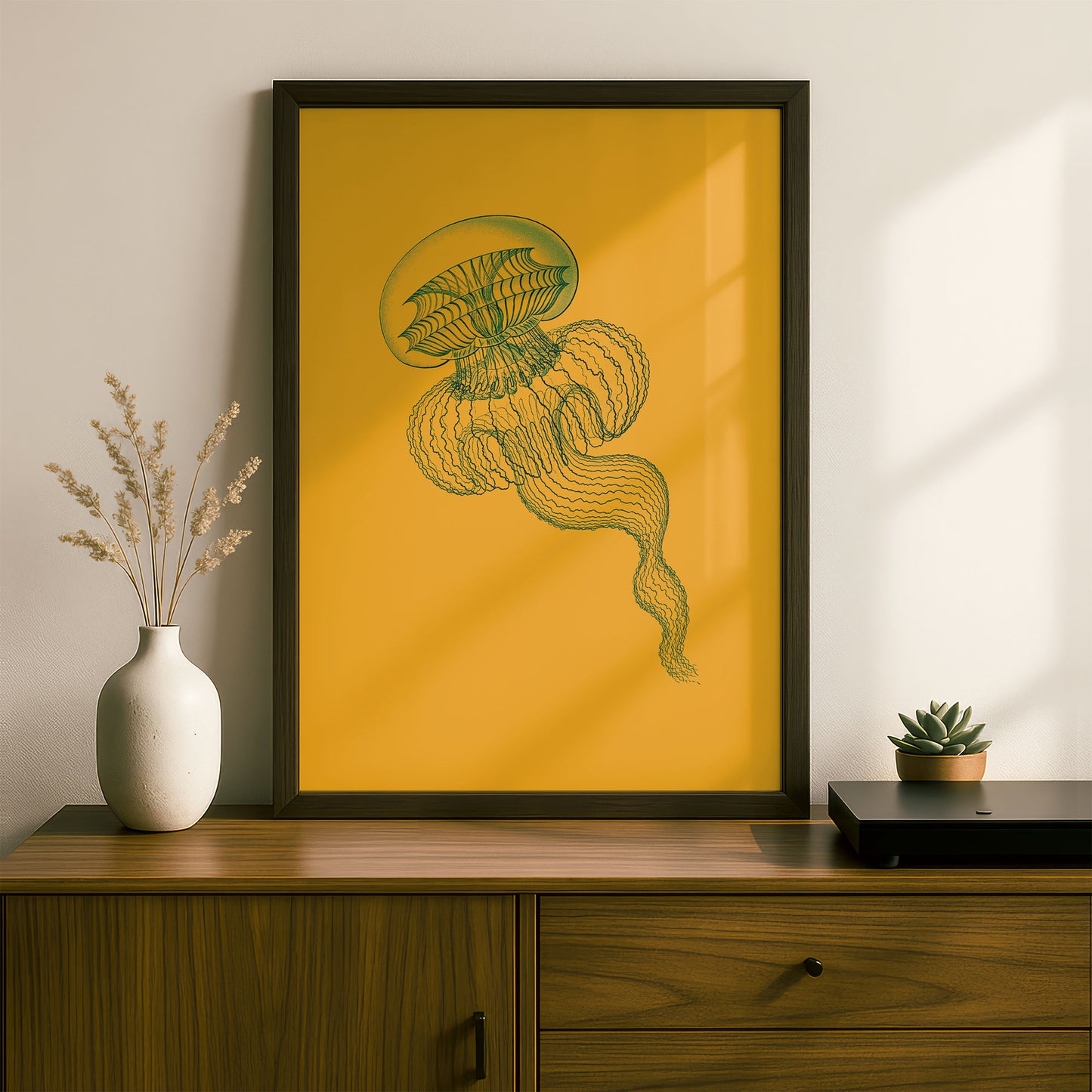 Ernst Haeckel Remixed Art Print 47 | Natural History Print | Premium Wall Art