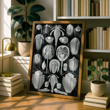 Ernst Haeckel Art Print | Plate 47: Limulus | Quality Vintage Wall Art Poster