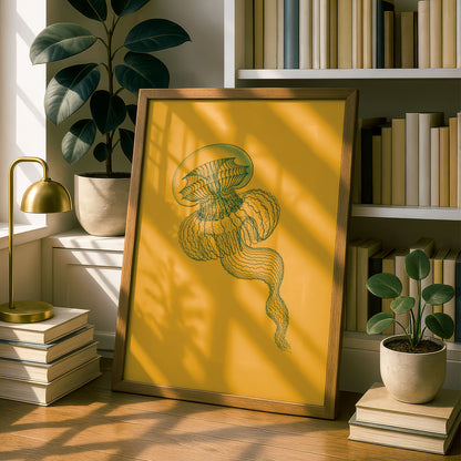 Ernst Haeckel Remixed Art Print 47 | Natural History Print | Premium Wall Art