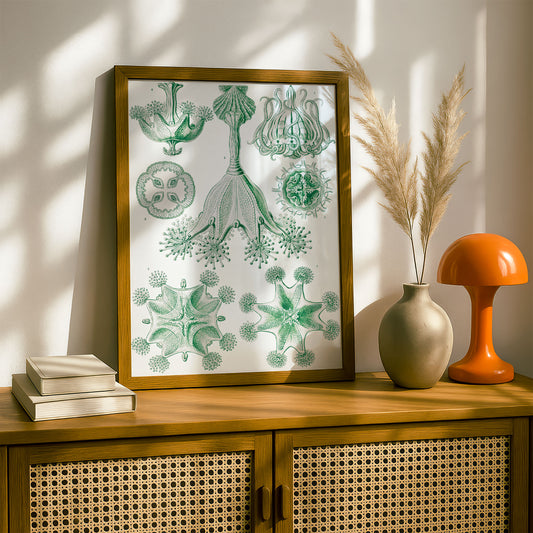Ernst Haeckel Art Print | Plate 48: Lucernaria | Quality Vintage Wall Art Poster