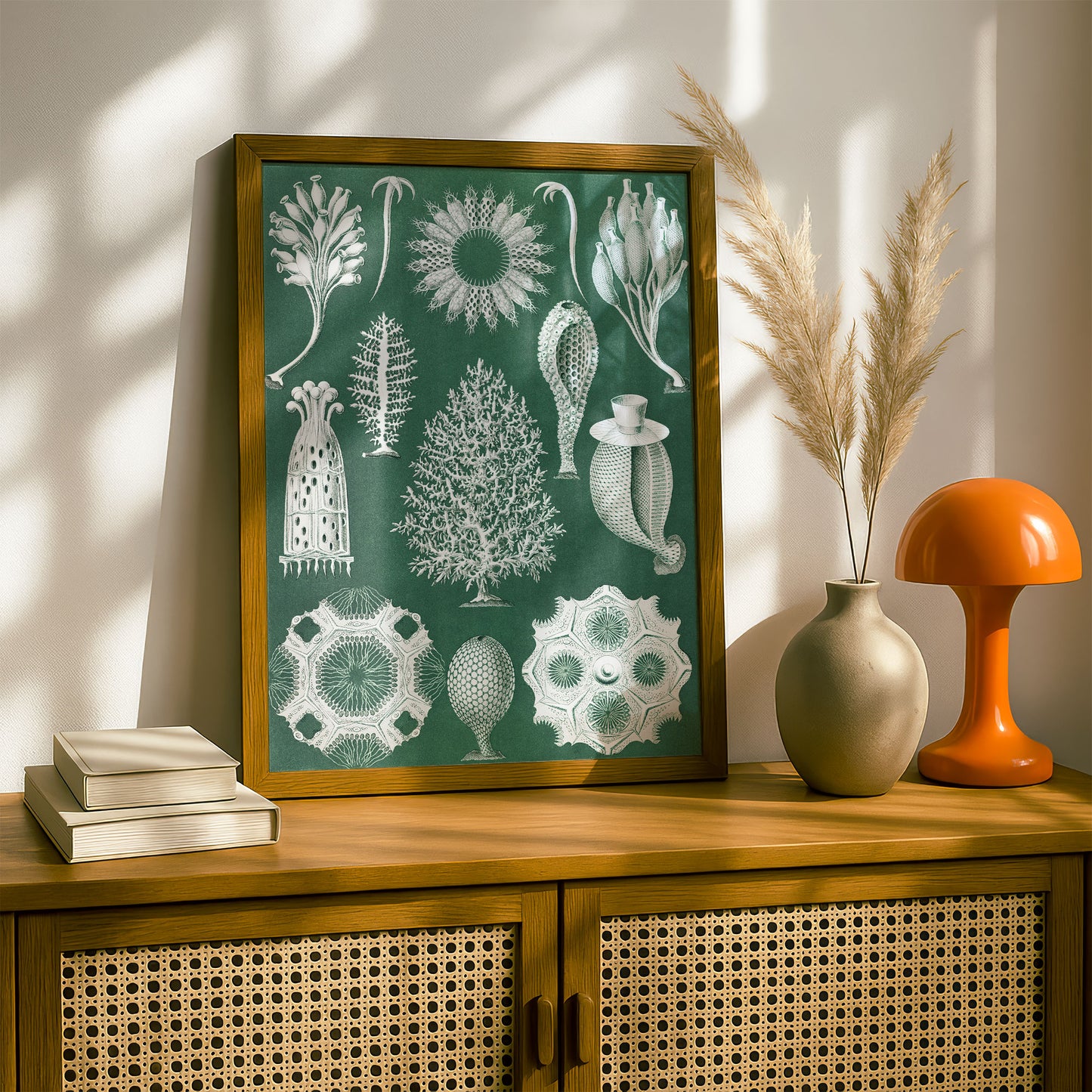 Ernst Haeckel Art Print | Plate 5: Ascandra | Quality Vintage Wall Art Poster