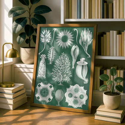 Ernst Haeckel Art Print | Plate 5: Ascandra | Quality Vintage Wall Art Poster