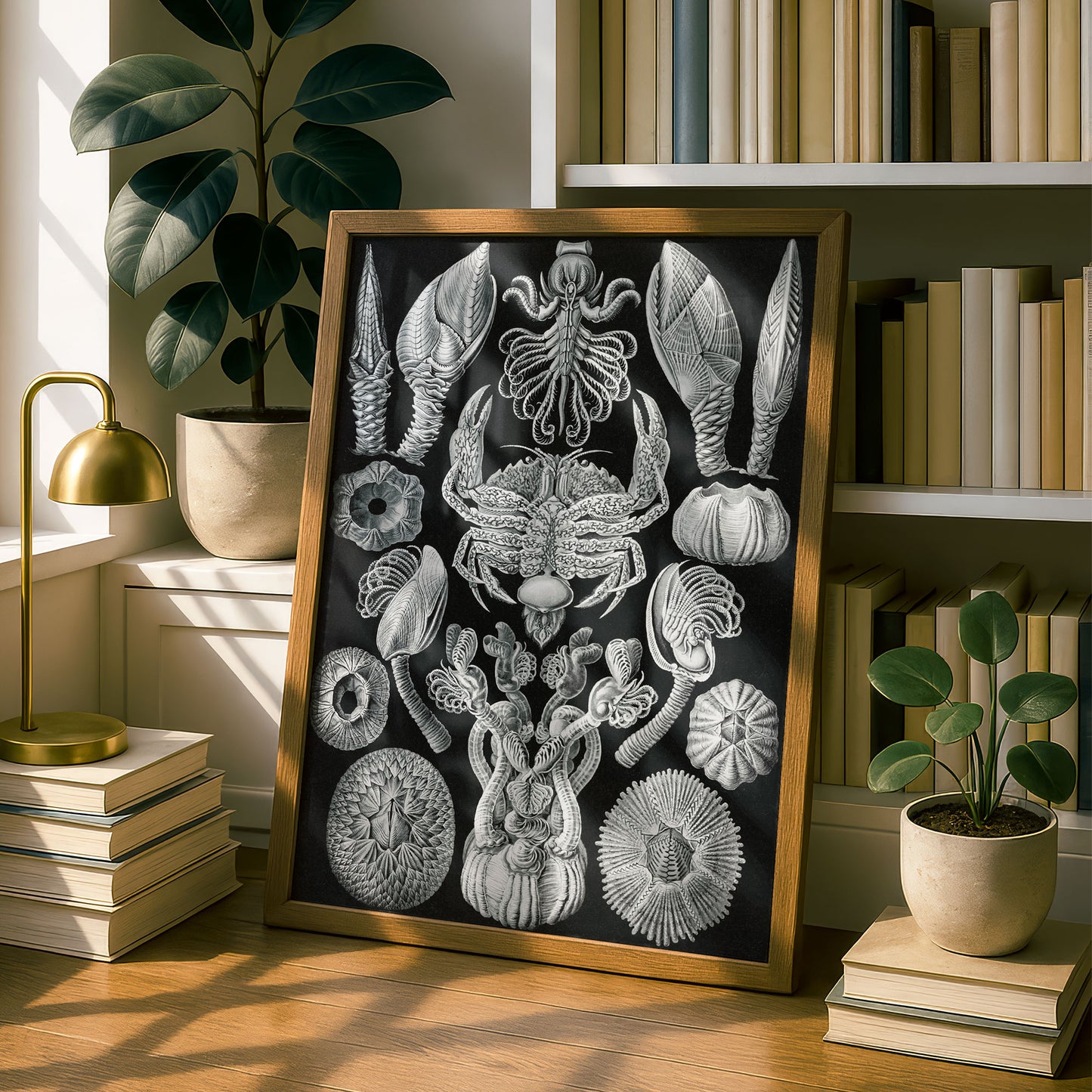 Ernst Haeckel Art Print | Plate 57: Lepas | Quality Vintage Wall Art Poster