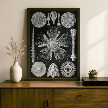 Ernst Haeckel Art Print | Plate 60: Cidaris | Quality Vintage Wall Art Poster