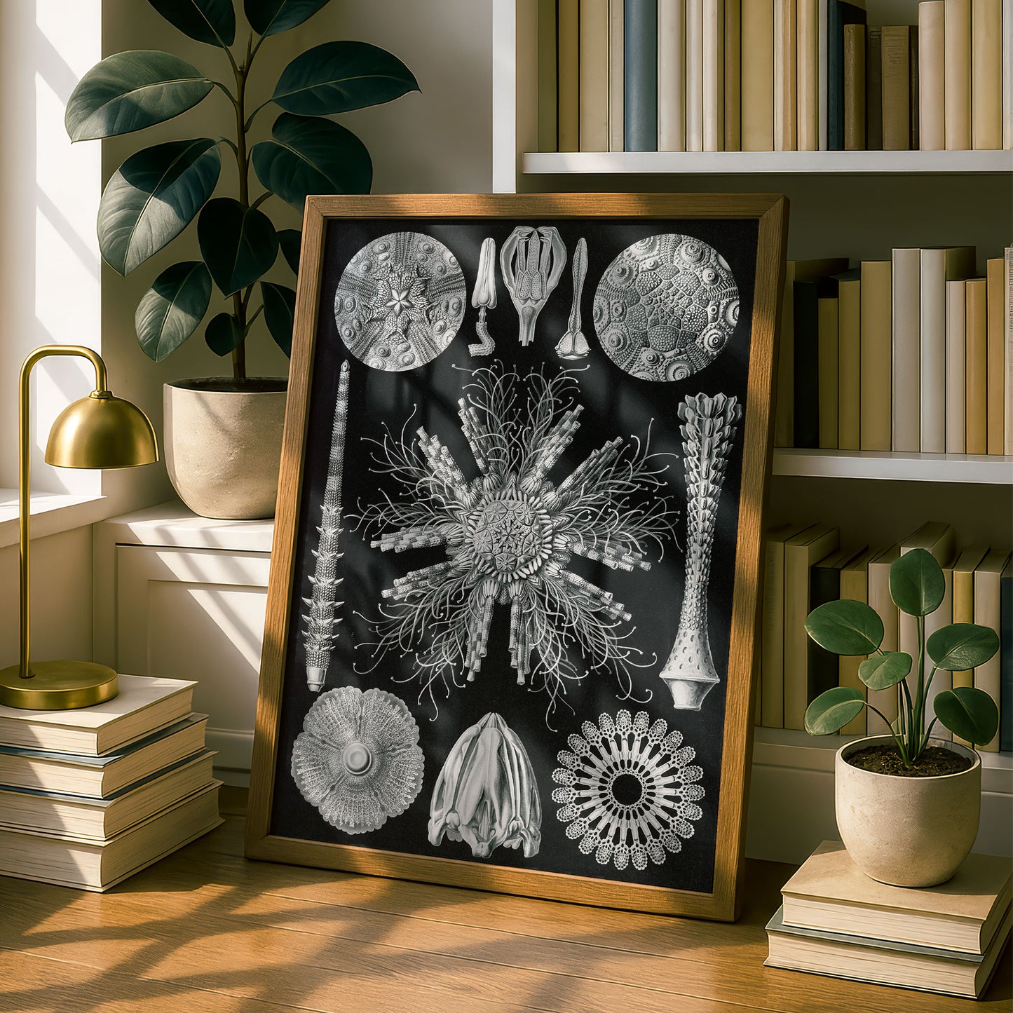 Ernst Haeckel Art Print | Plate 60: Cidaris | Quality Vintage Wall Art Poster