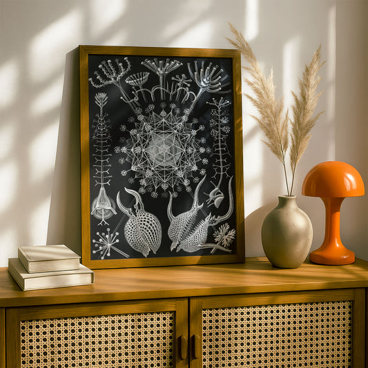 Ernst Haeckel Art Print | Plate 61: Aulographis | Vintage Wall Art Poster