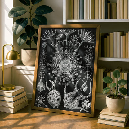 Ernst Haeckel Art Print | Plate 61: Aulographis | Vintage Wall Art Poster