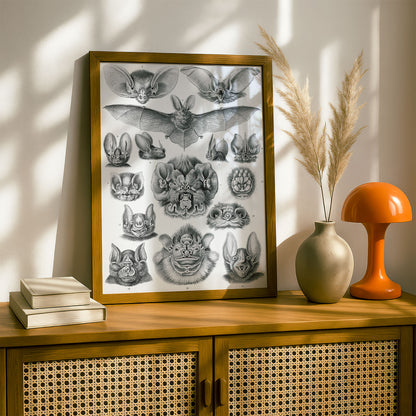 Ernst Haeckel Art Print | Plate 67: Vampyrus | Quality Vintage Wall Art Poster