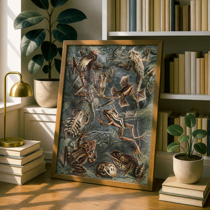 Ernst Haeckel Art Print | Plate 68: Hyla | Quality Vintage Wall Art Poster