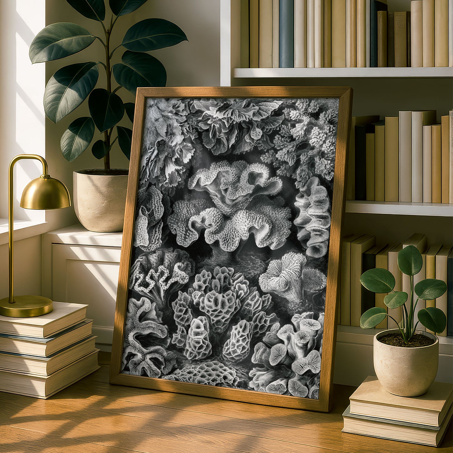 Ernst Haeckel Art Print | Plate 69: Turbinaria | Vintage Wall Art Poster