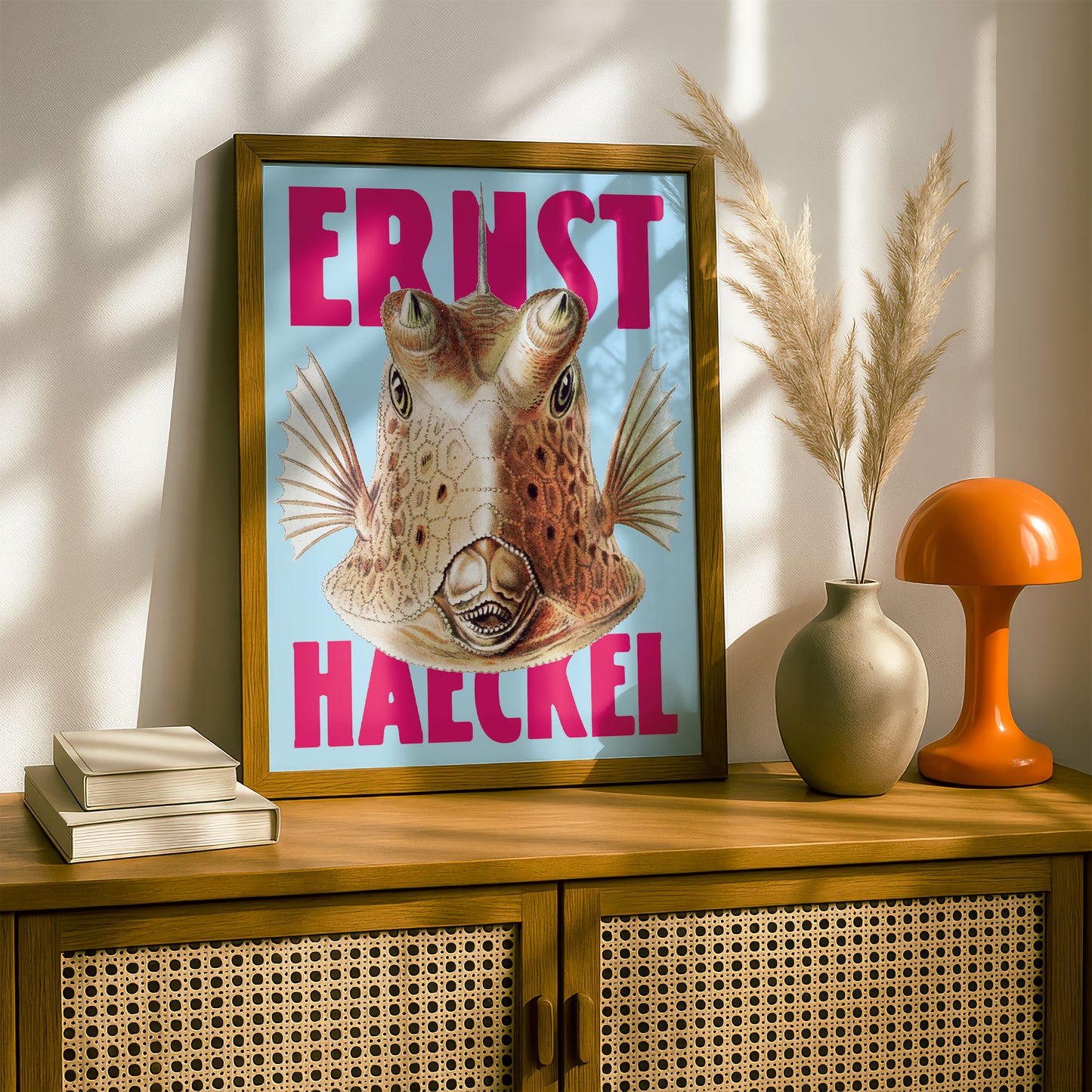 Ernst Haeckel Remixed Art Print 07 | Modern Design | Geometric Wall Art